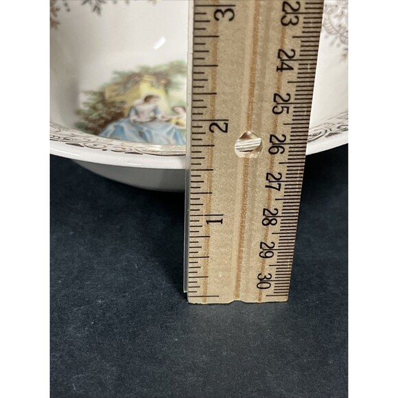 VTG American Limoges Triumph China D'or Dessert Bowls 6 1/8'' Set Of 2 - Picture 6 of 9